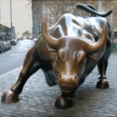 bronze bull statue