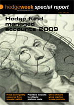 Hedgeweek Hedge Funds Manages Accounts 2010 front cover
