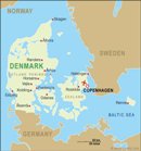Denmark map