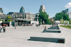 View of a Square in London