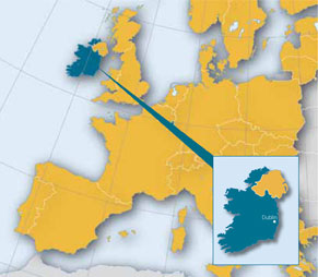 Map of Ireland