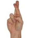 Crossed fingers