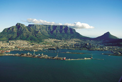 cape town and table top mountain
