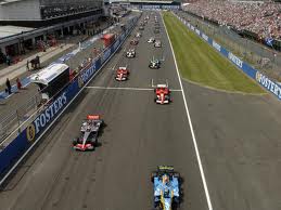 Racing cars at Silverstone