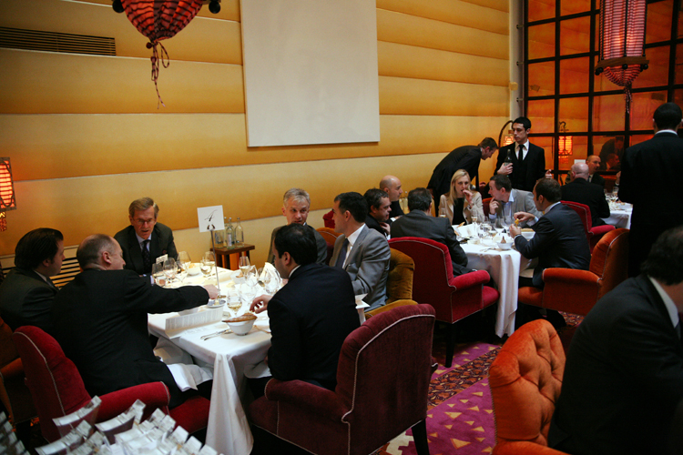 Hedgeweek Awards 2011 lunch