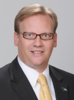 Ryan Pinder, minister of financial services, Bahamas