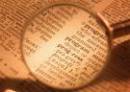Picture of text being disclosed by a magnifying glass