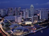 Picture of Singapore skyline