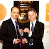 J P Fund Services Awards, Peter Cockhill with Simon Broch