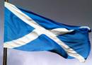 Picture of the Scottish flag