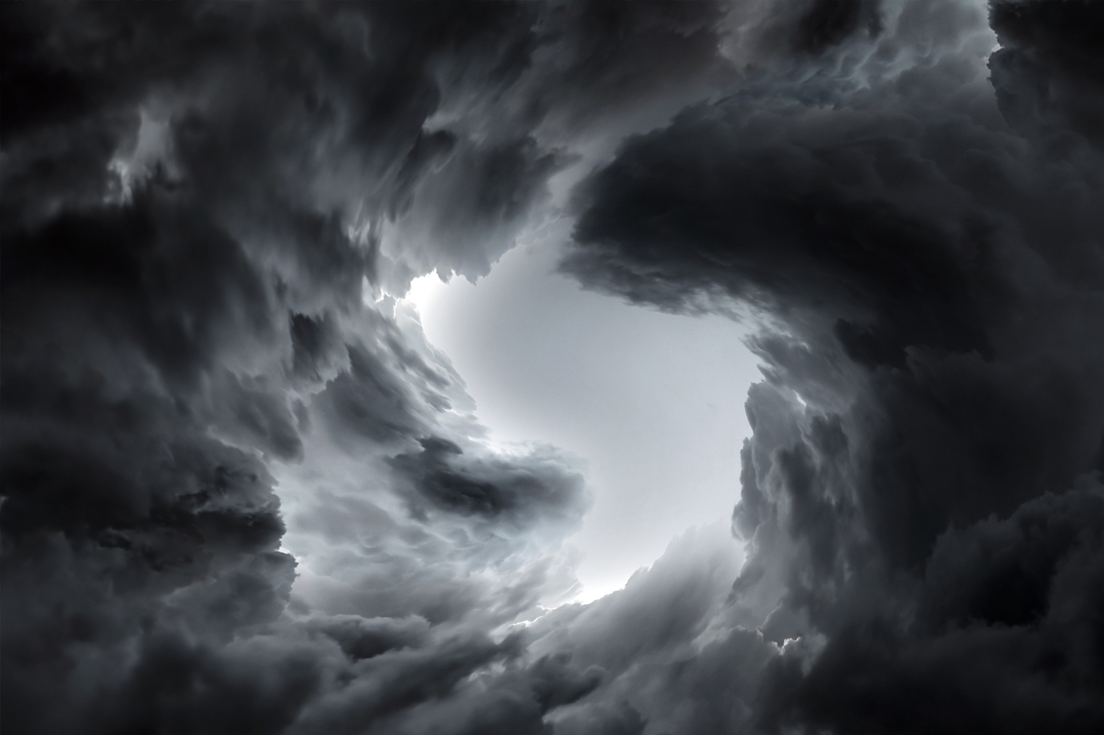 Stormy skies