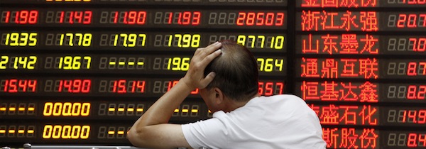 Falling markets in China