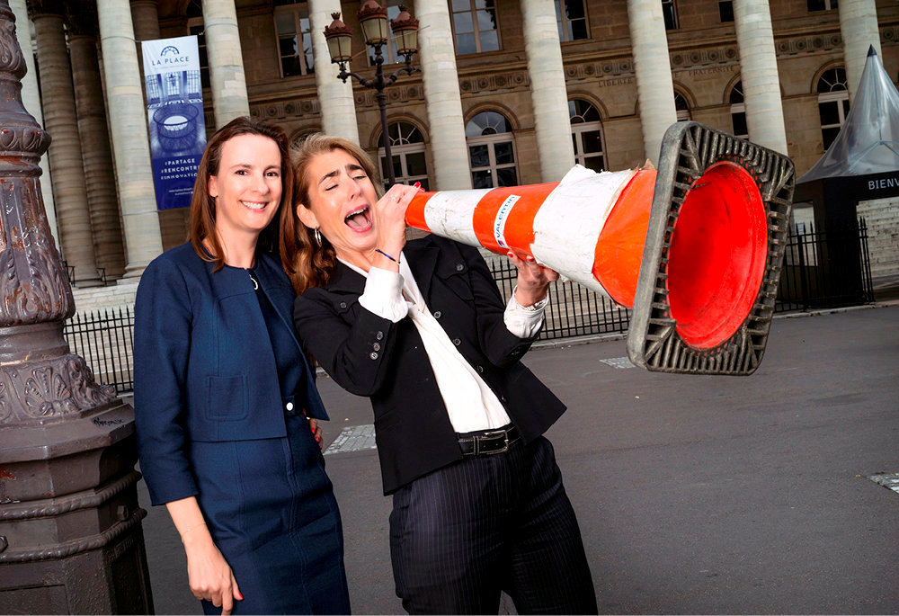 Catherine Berjal and Anne-Sophie d’Andlau