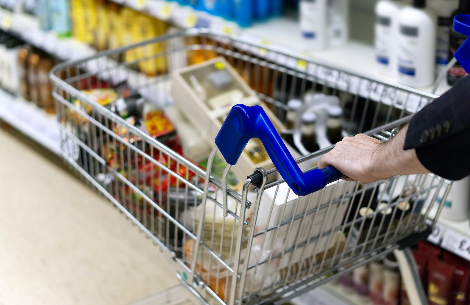 Supermarket trolly