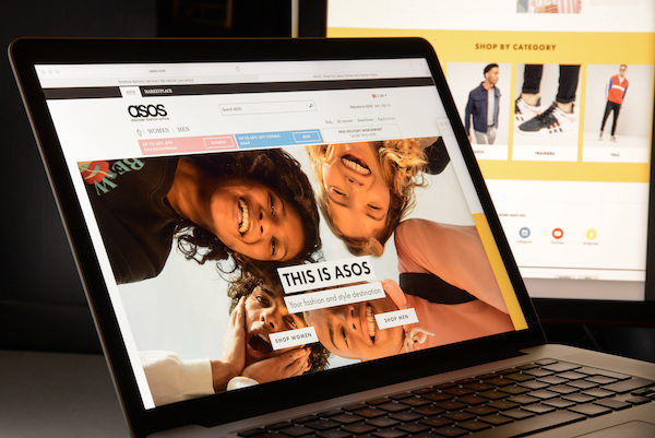 Asos website