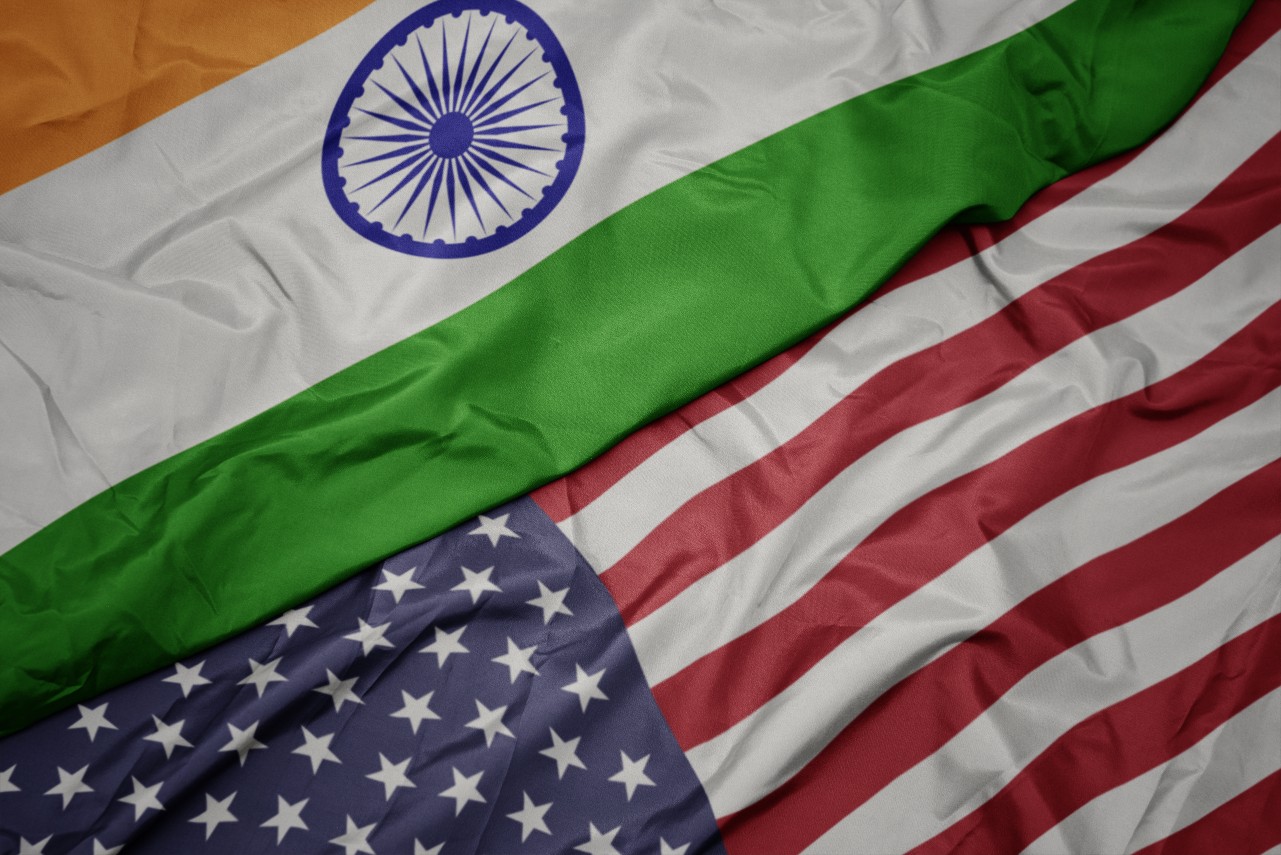 US/India flags