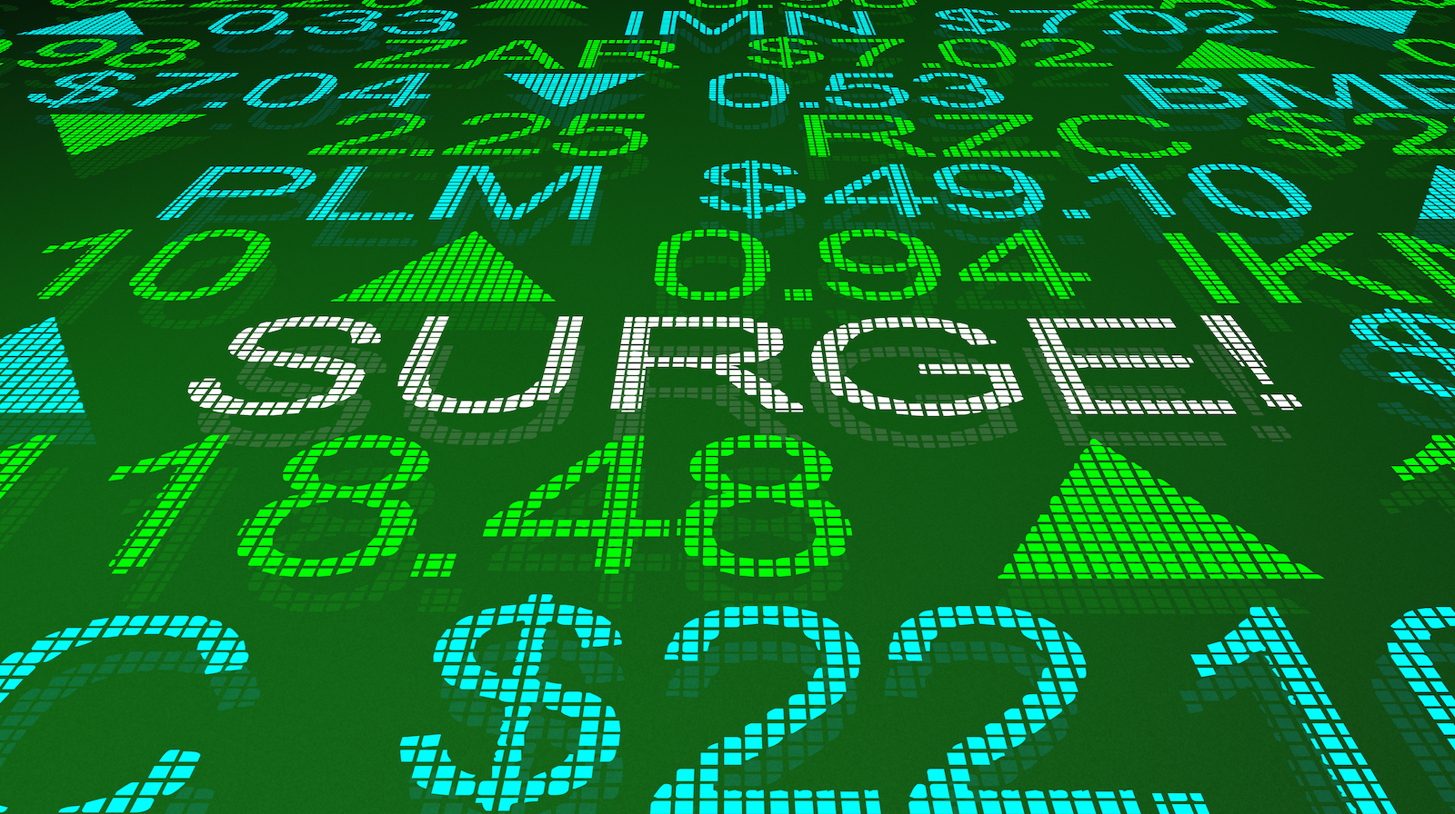 Stock market surge