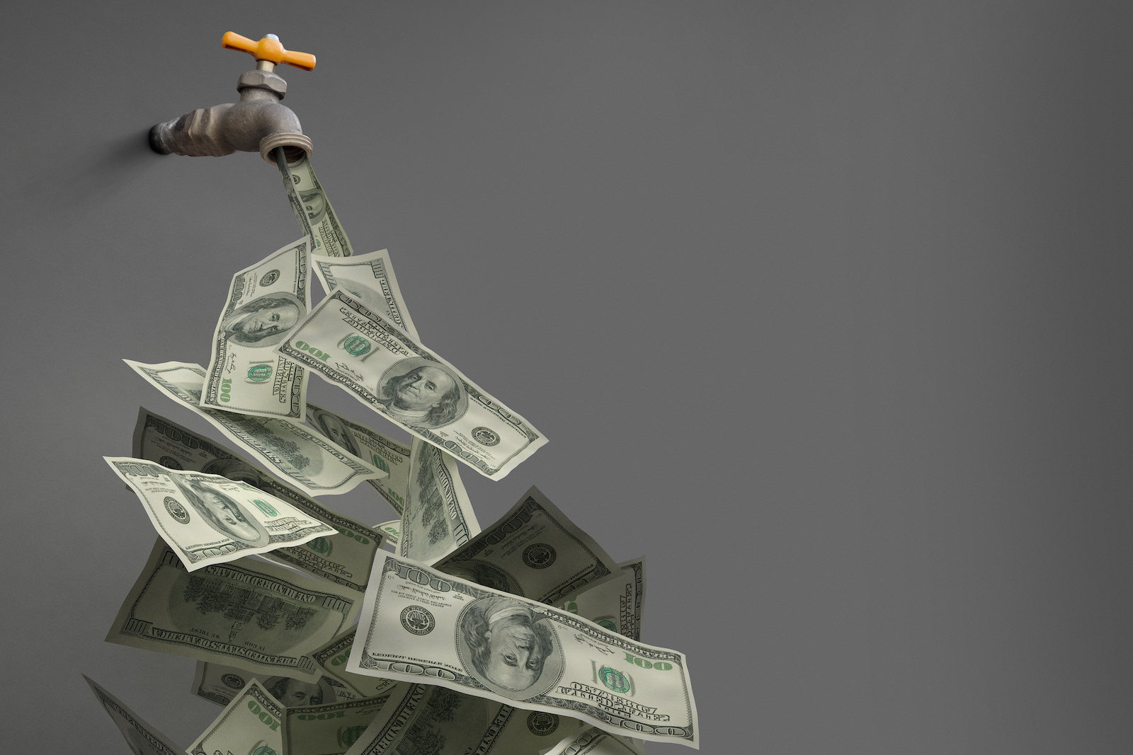 Cash on tap