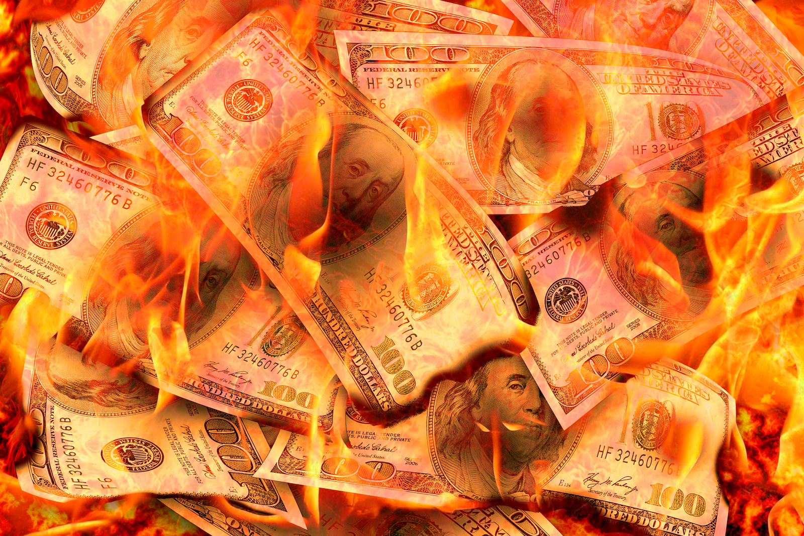 burning cash