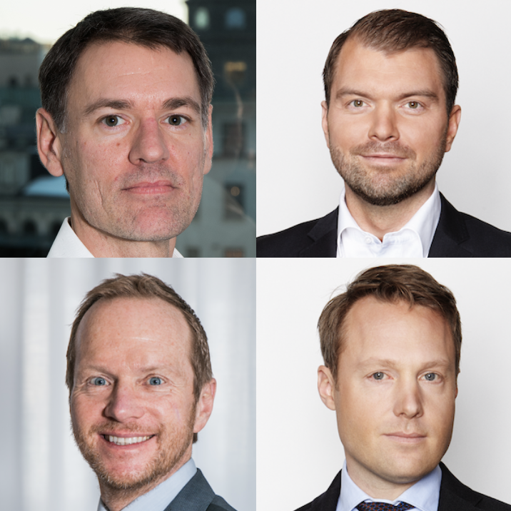 Markus Wiklund, Carl-Johan Brodowsky, Jonas Borjesson & Henrik Paulsson, Brummer & Partners