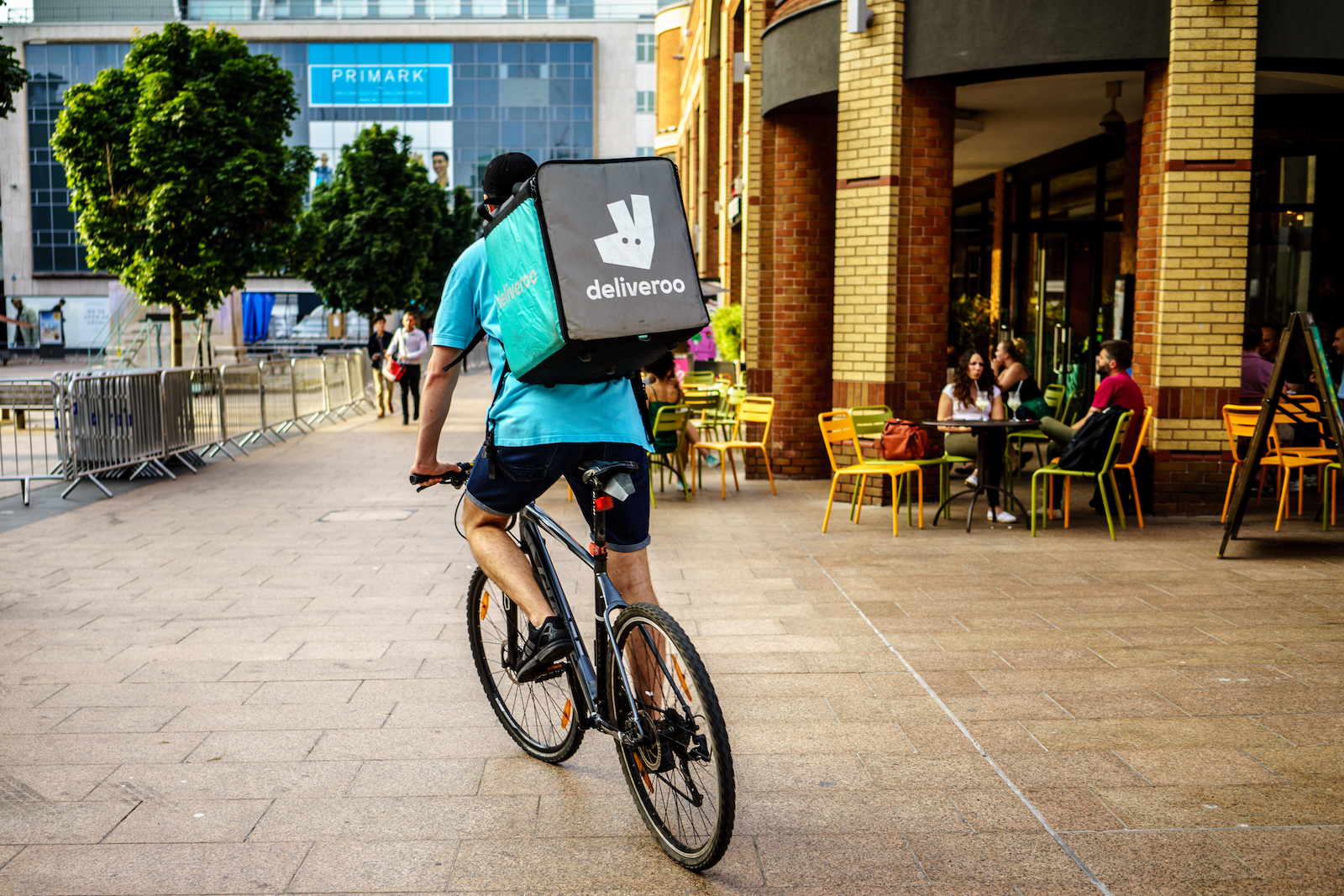 Deliveroo courier