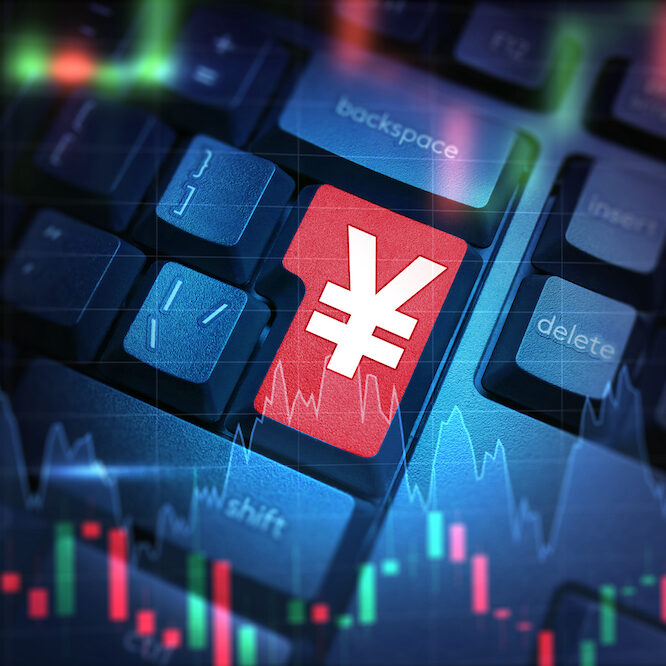 Falling value of yen